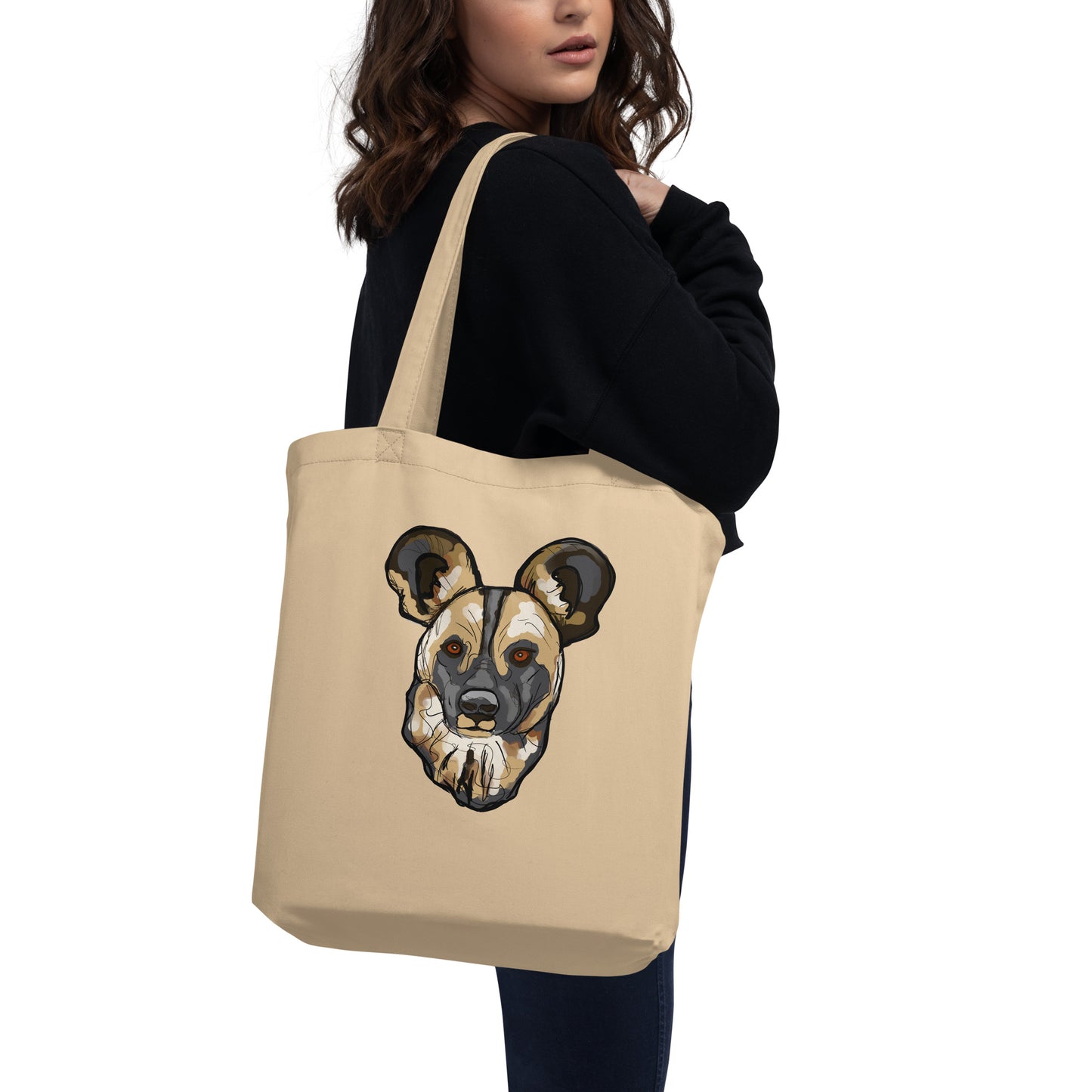African Wild Dog Eco Tote Bag