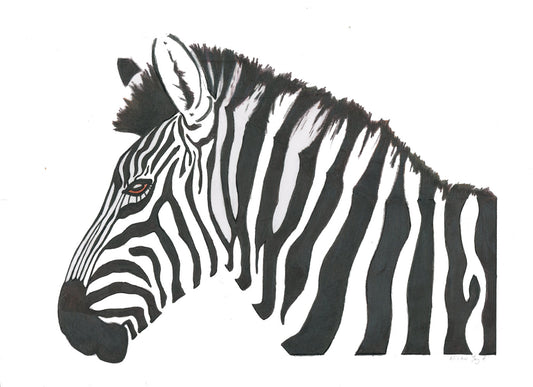 Zebra Original Artwork