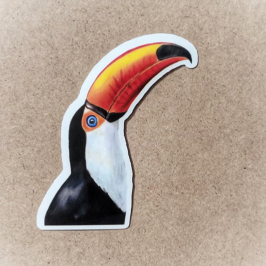 Toco Toucan 3 inch sticker, Bird